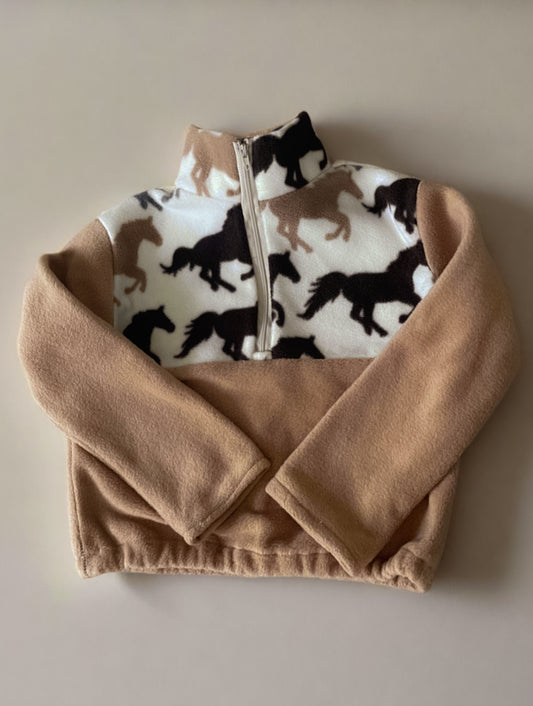 Handmade horse fleece